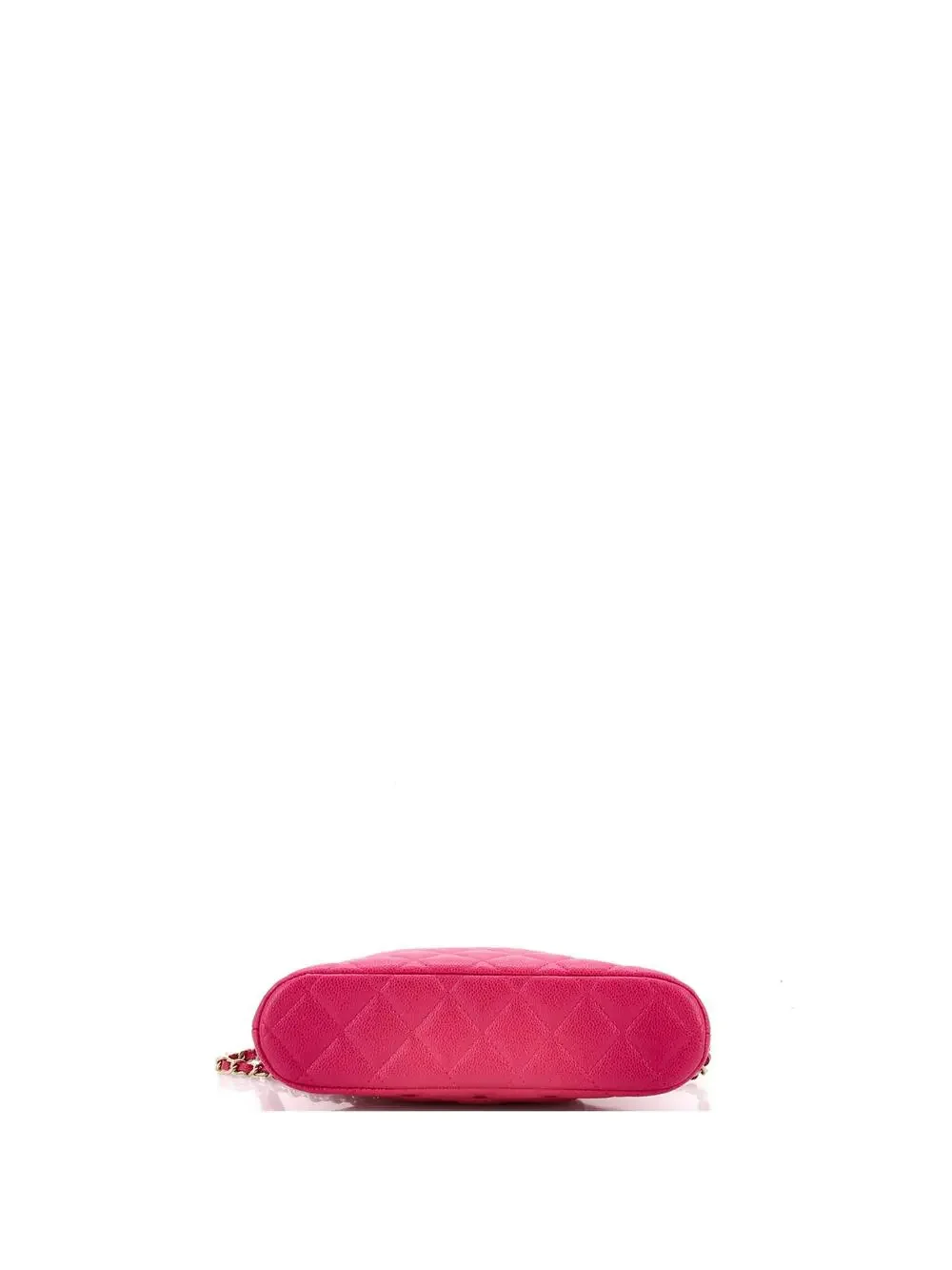 Chanel Cc Dome Zip Clutch With Chain #243614C41B